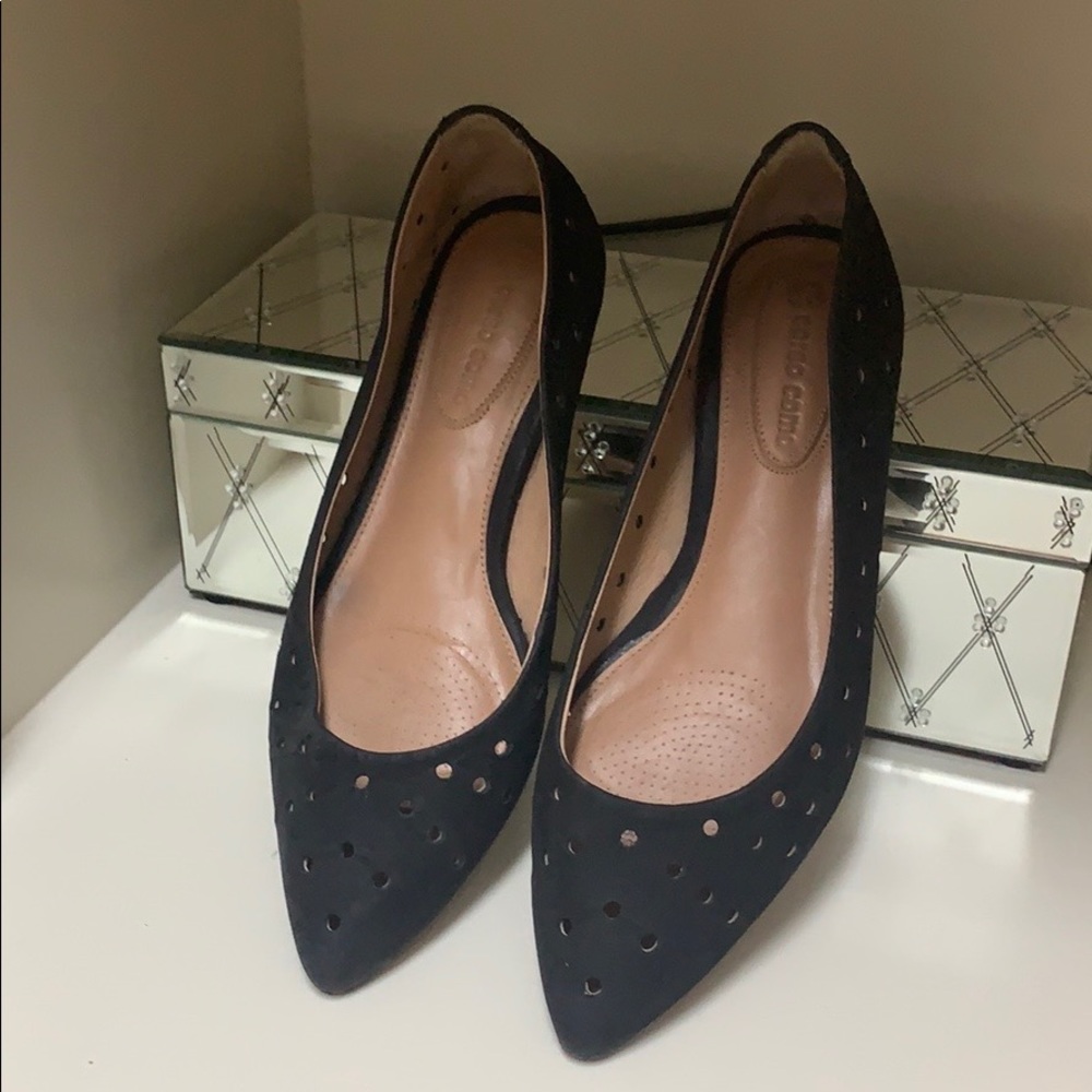 🦋Pointed black flats